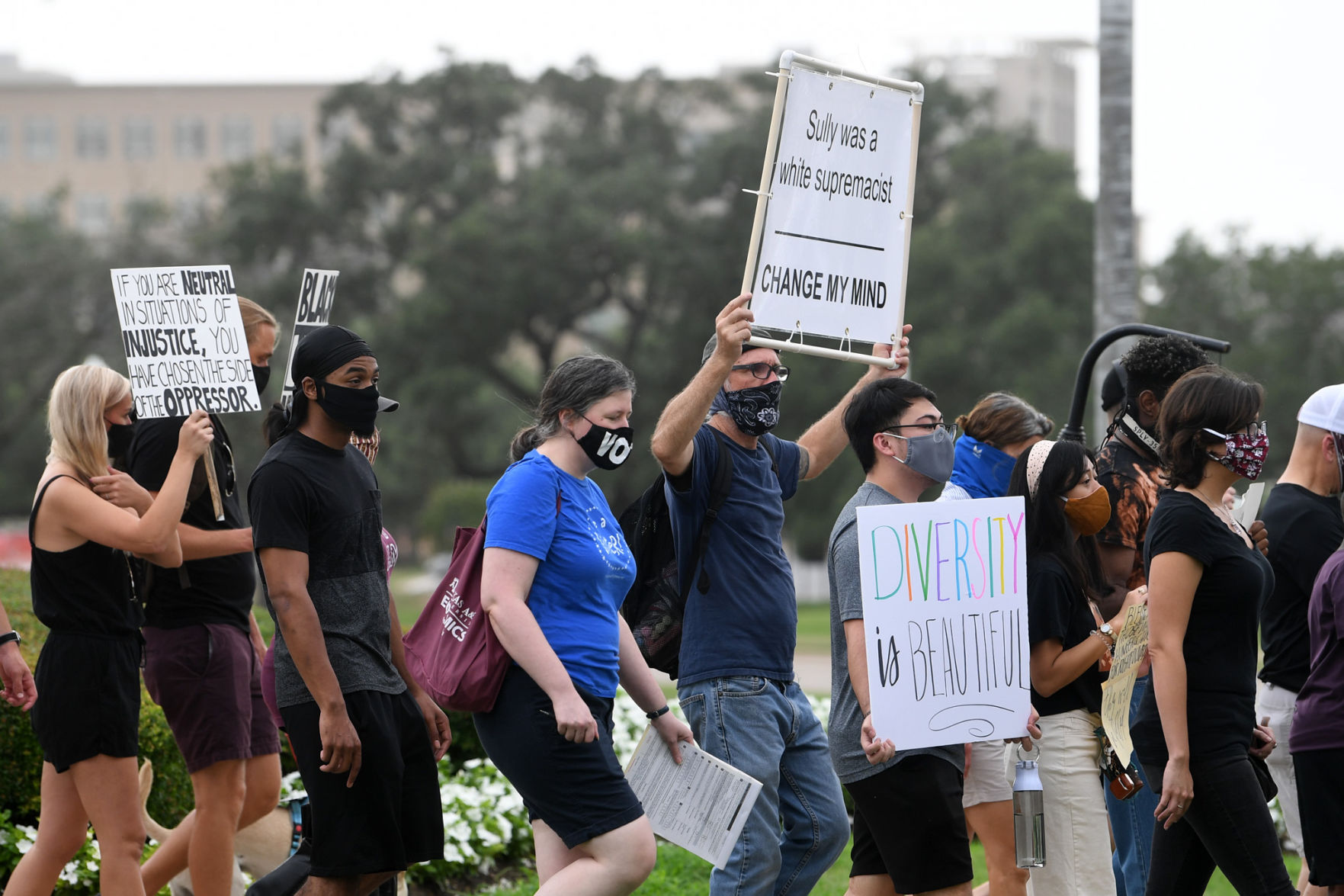 Protest march